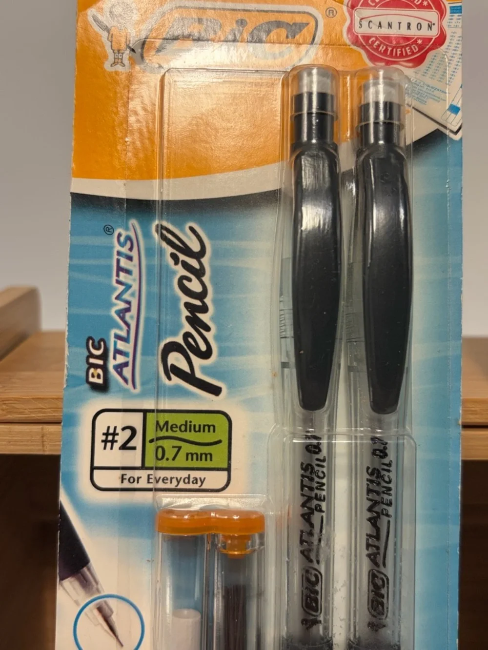 BIC Velocity/Atlantis Black Mechanical Pencil Value Pack-0.7mm/0.9mm, Black~Read